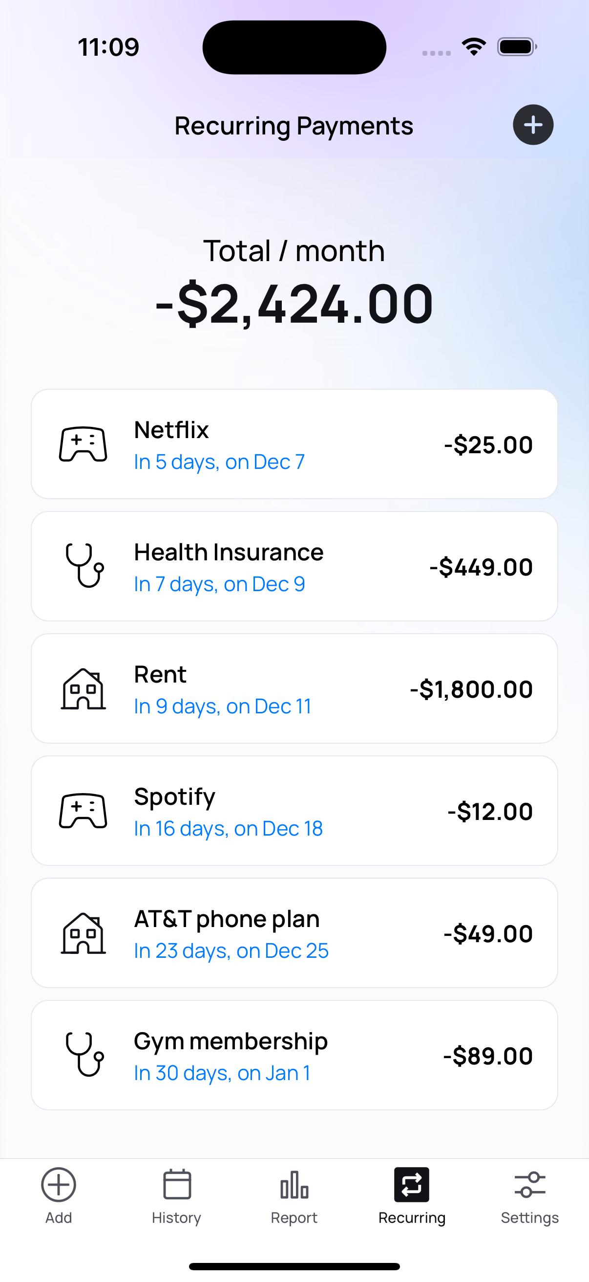 Spendline Screenshot 6